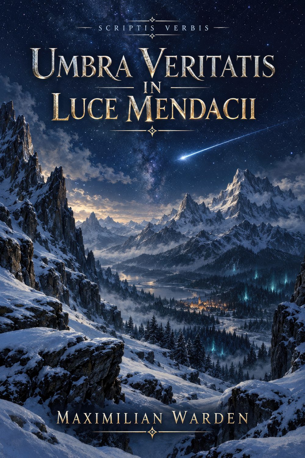 Cover: Scriptis Verbis – Umbra Veritatis in Luce Mendacii
