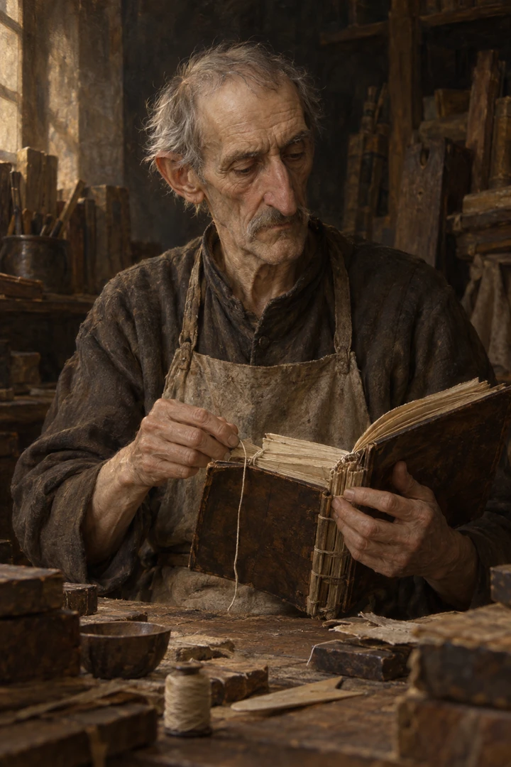 Malerische Porträtinterpretation von Darsovel