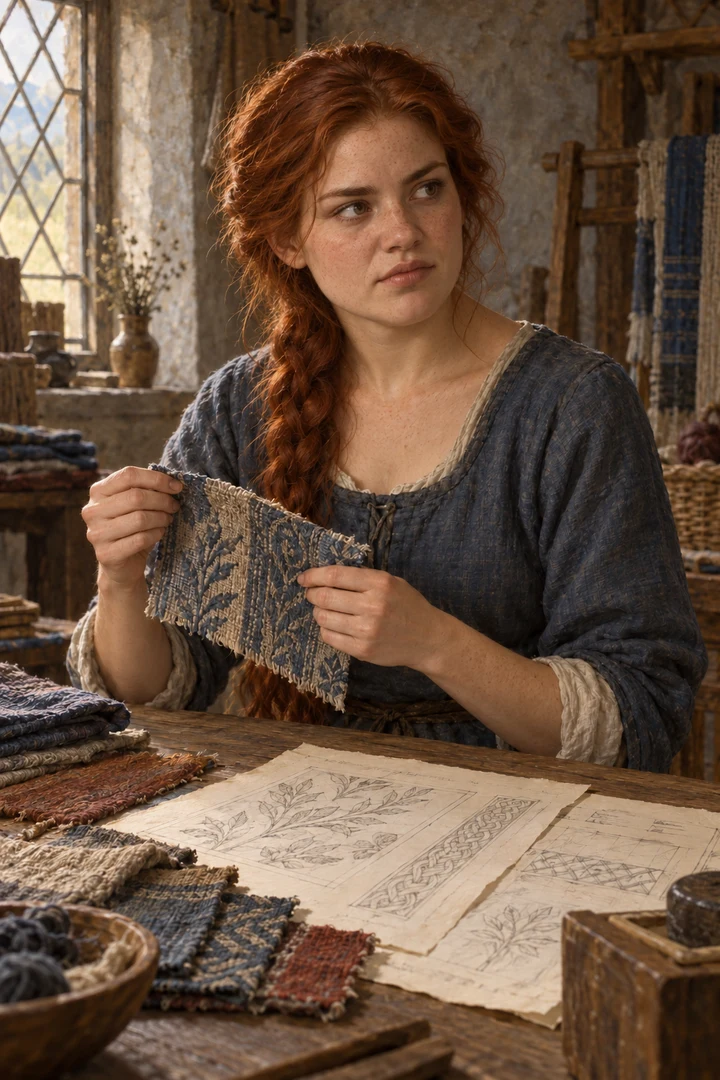 Malerische Porträtinterpretation: Edda Marbach