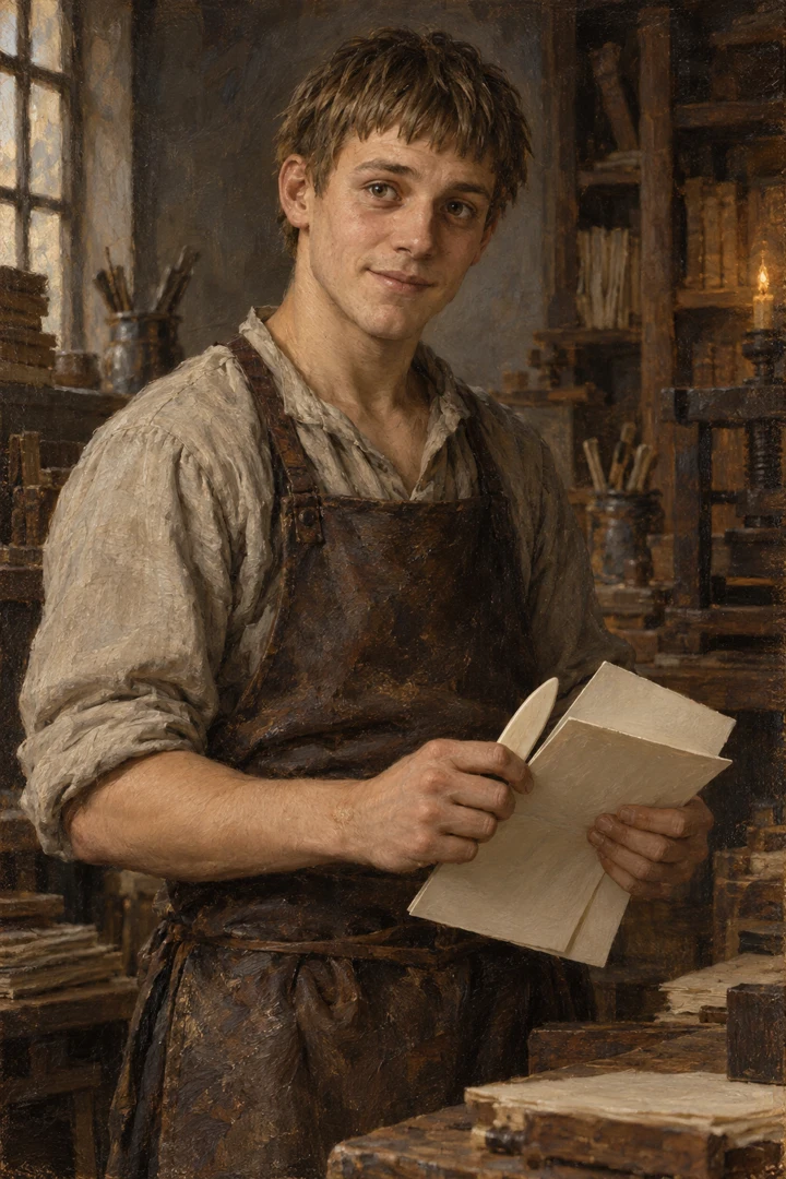 Malerische Porträtinterpretation von Jakob Ruhn