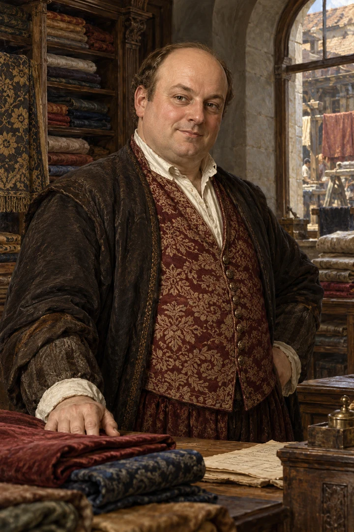 Malerische Porträtinterpretation: Ludovic Marbach