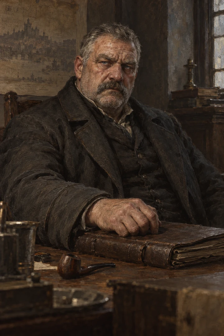 Malerische Porträtinterpretation von Thorne