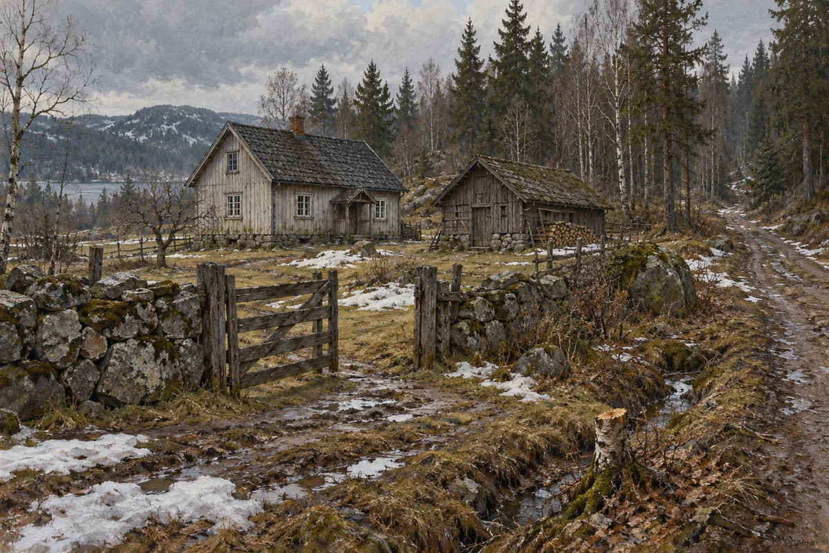 Malerische Bildinterpretation: Bethanys Elternhaus