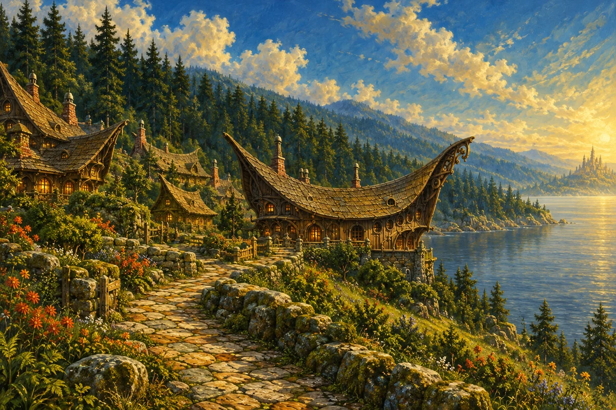 Malerische Ansicht: Carcosa