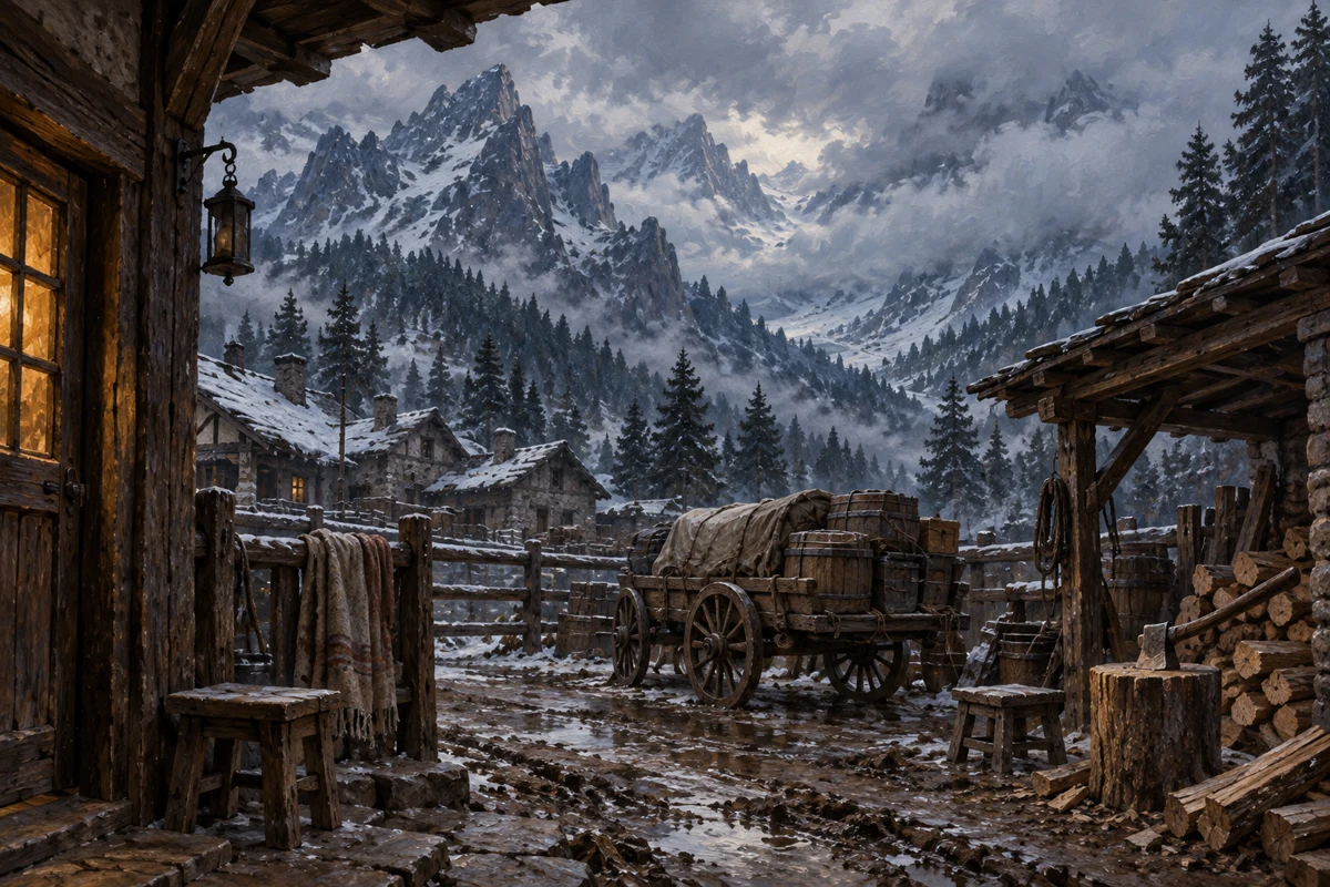 Malerische Ansicht: Raukheem