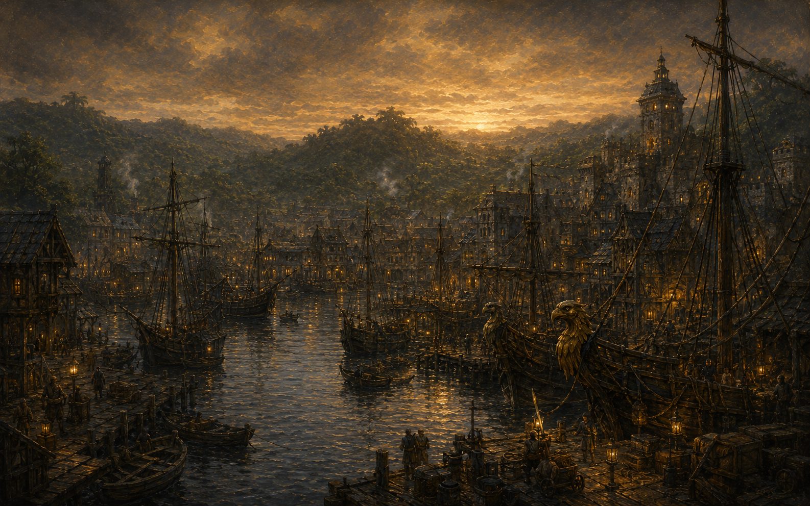 Malerische Ansicht: Portovica